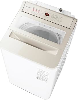 Panasonic 泡洗浄・パワフル立体水流　縦型洗濯機 (取扱説明書付き) パナソニック 全自動洗濯機 洗濯：8.0kg 簡易乾燥 幅56.4cm スゴ